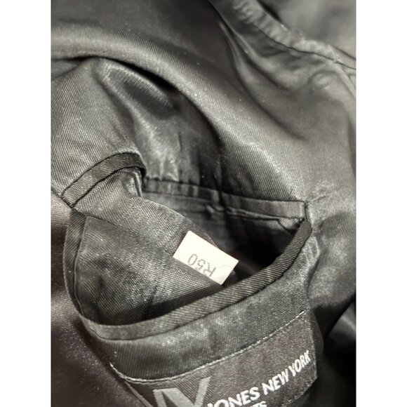 Jones New York Mens Tuxedo Size 50R Suit Blazer Jacket 44x27 Pants Wool Black - Picture 9 of 16